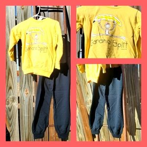 *Vntg* DOZE 2pc sweat suit 6X